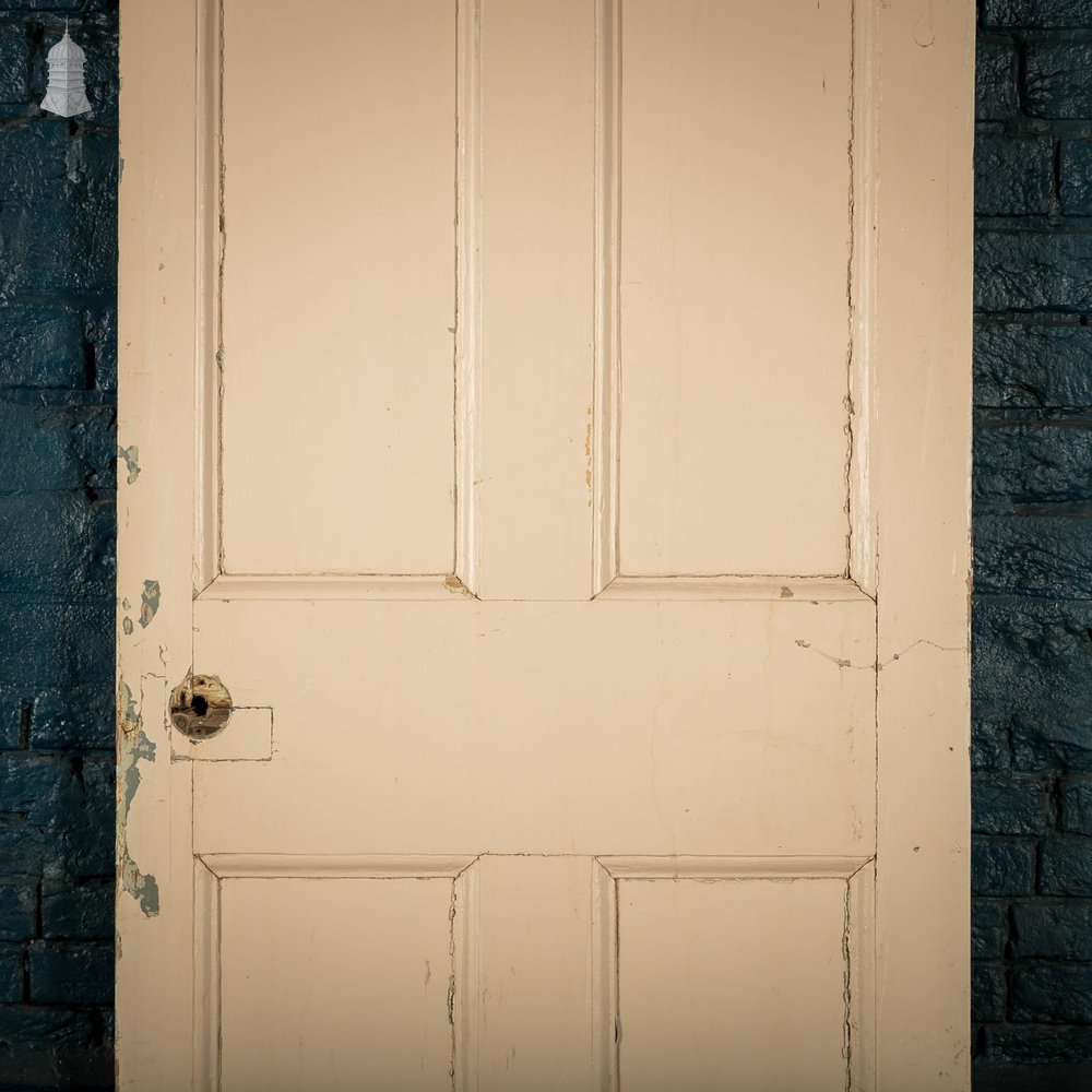 Pine Panelled Door, 4 Panel