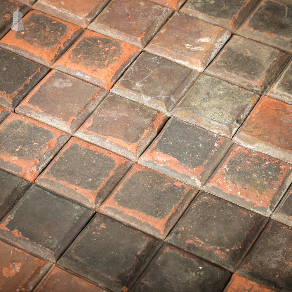 Reclaimed Stable Bricks, 2 Block Staffordshire Blue Worn Finish Batch of 110 - 2.8 Square Metres