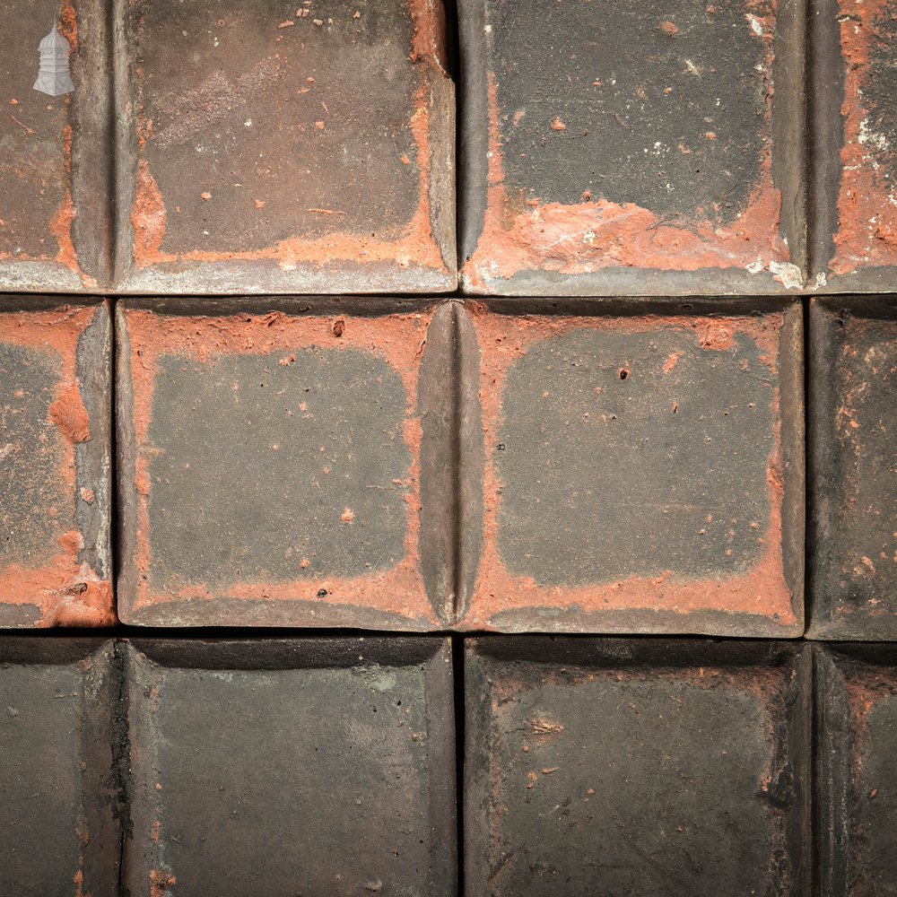 Reclaimed Stable Bricks, 2 Block Staffordshire Blue Worn Finish Batch of 110 - 2.8 Square Metres