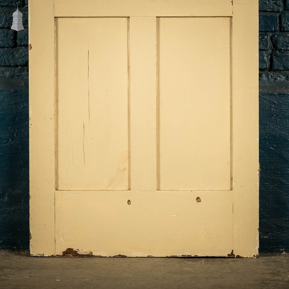 Pine Panelled Door, 4 Panel Painted