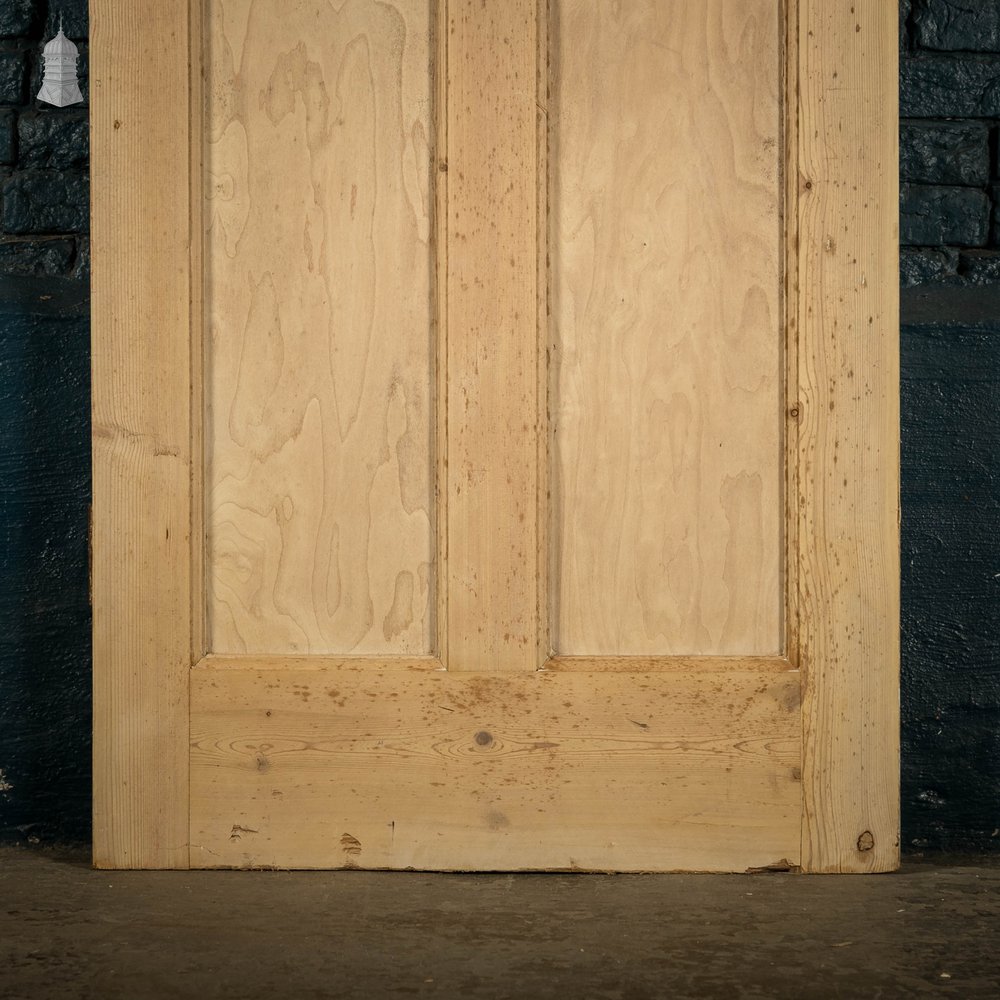 Pine Panelled Door, Moulded 3 Panel