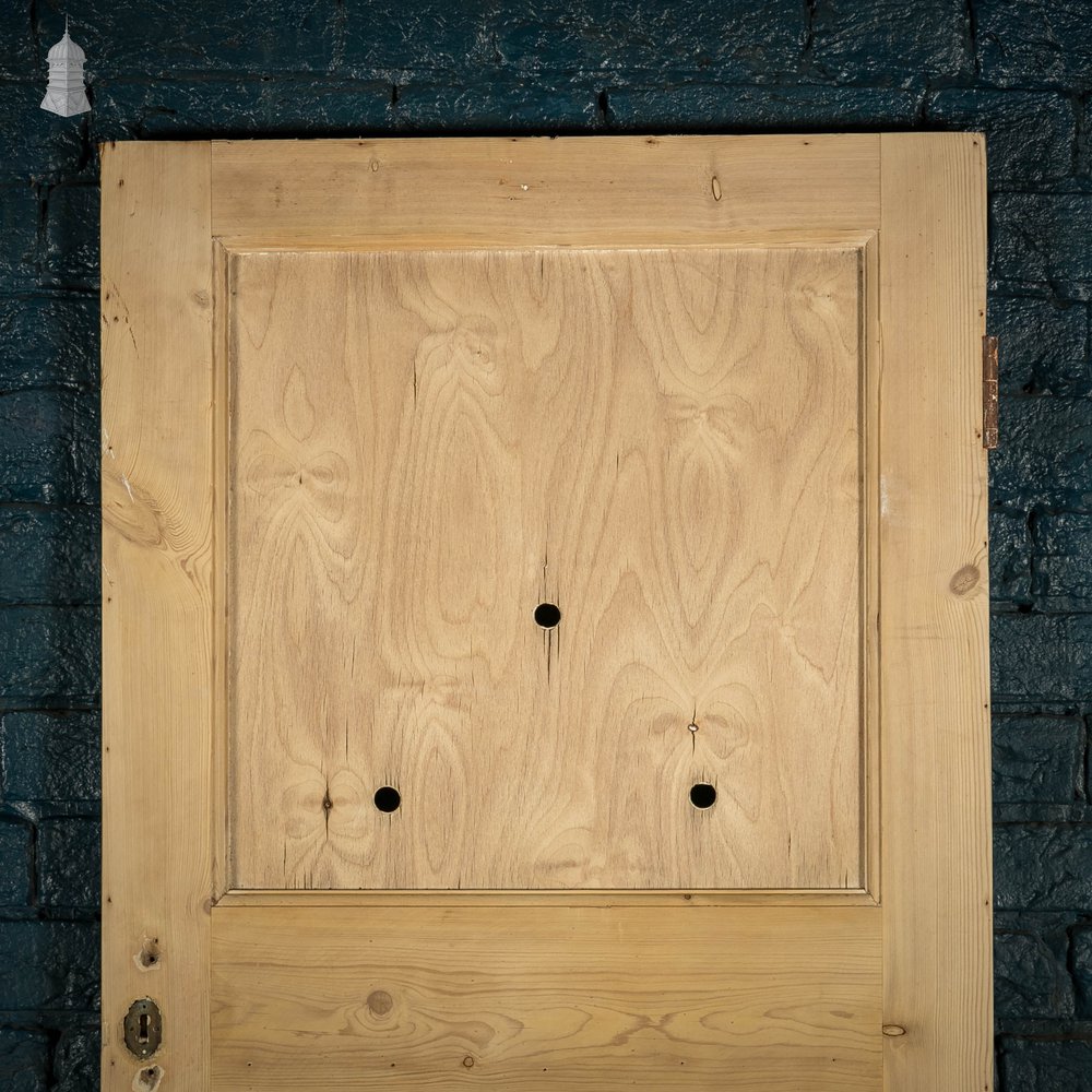 Pine Panelled Door, Moulded 3 Panel