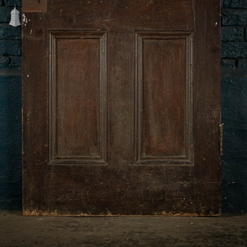 Half Glazed Door, 3 Panel with 'Cobblestone' Style Textured Glass