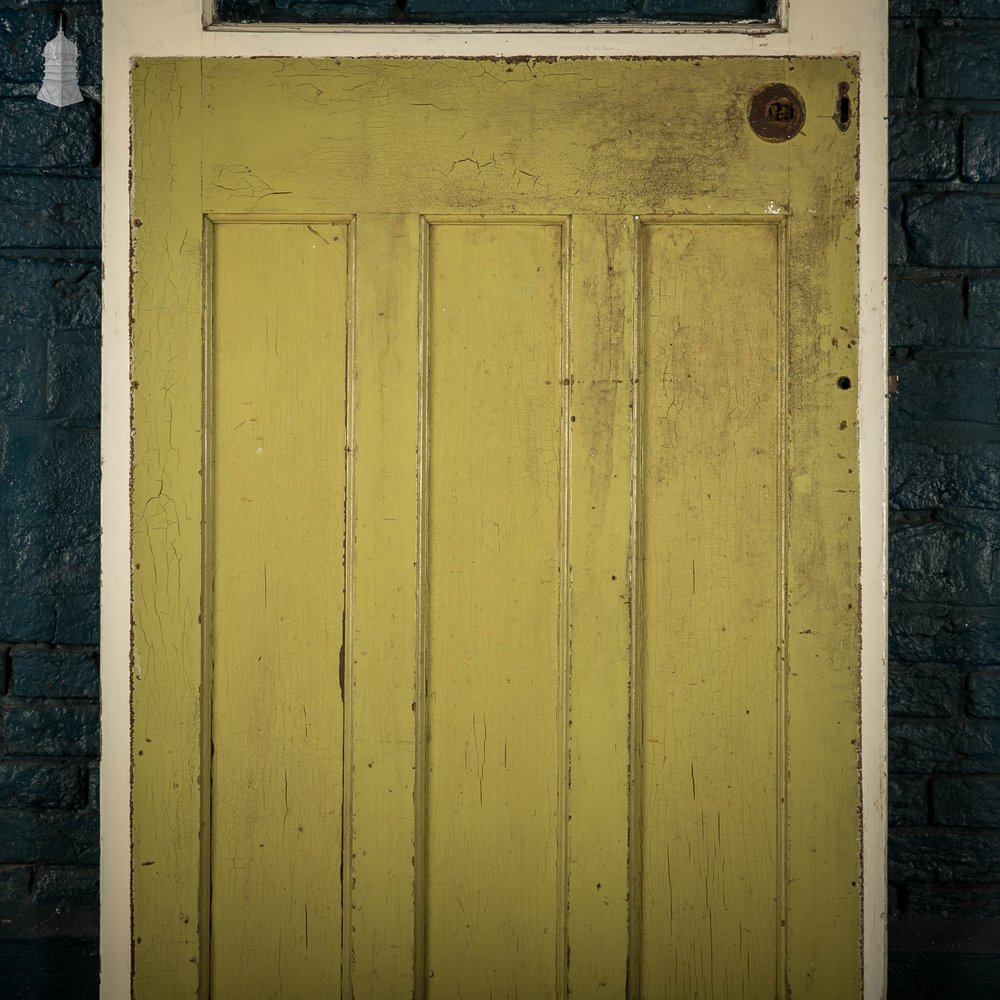 Half Glazed 1930’s Style Door, 1 Over 3 Panelled Door