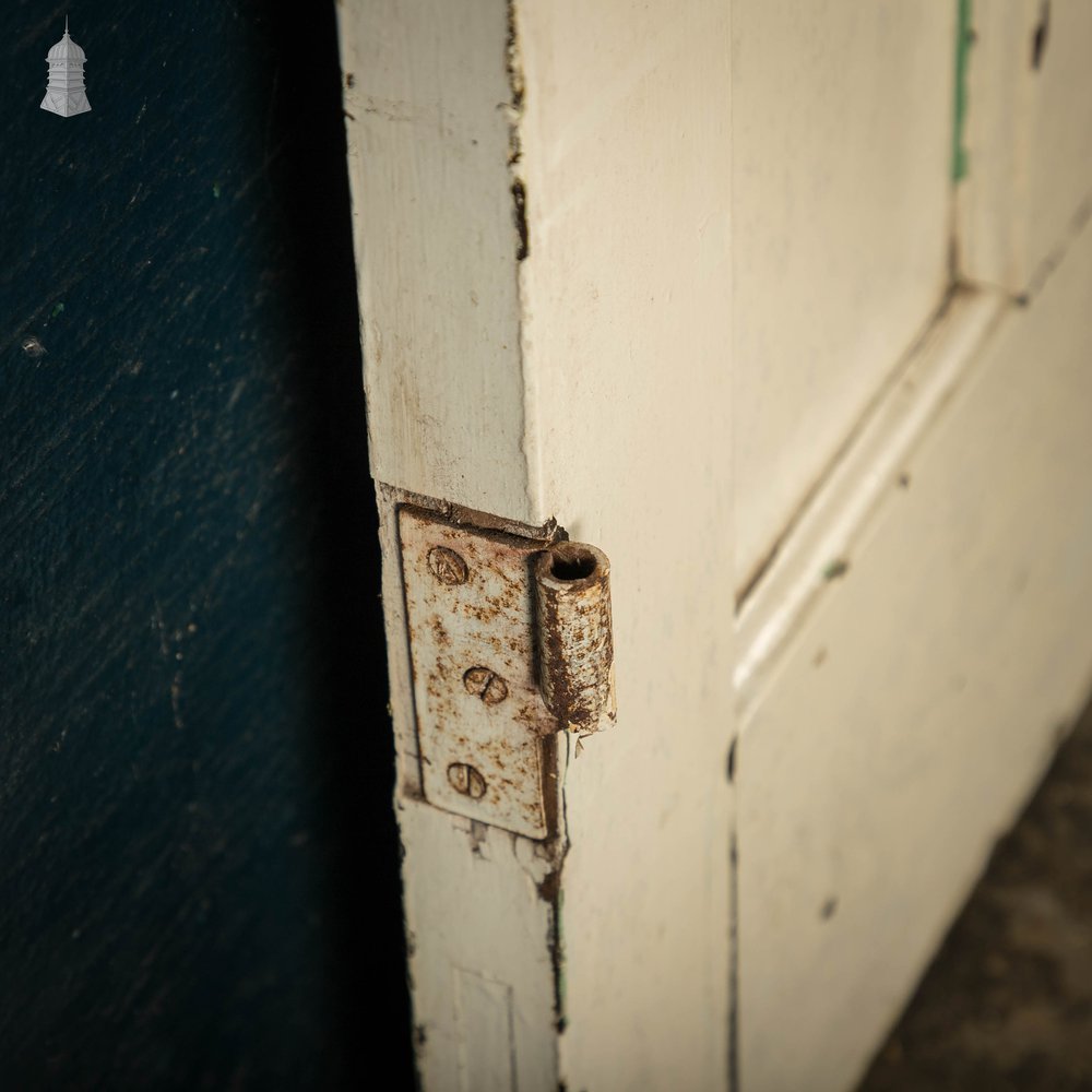 1930’s Style Door, 1 over 3 Panelled Door, White Painted Finish