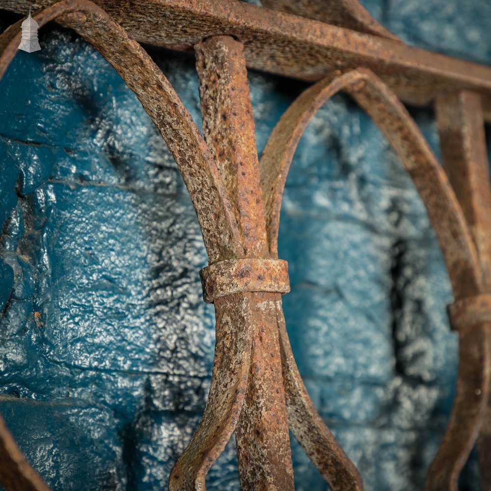 Ornate Driveway Gates,  9ft Wide Wrought Iron Gates