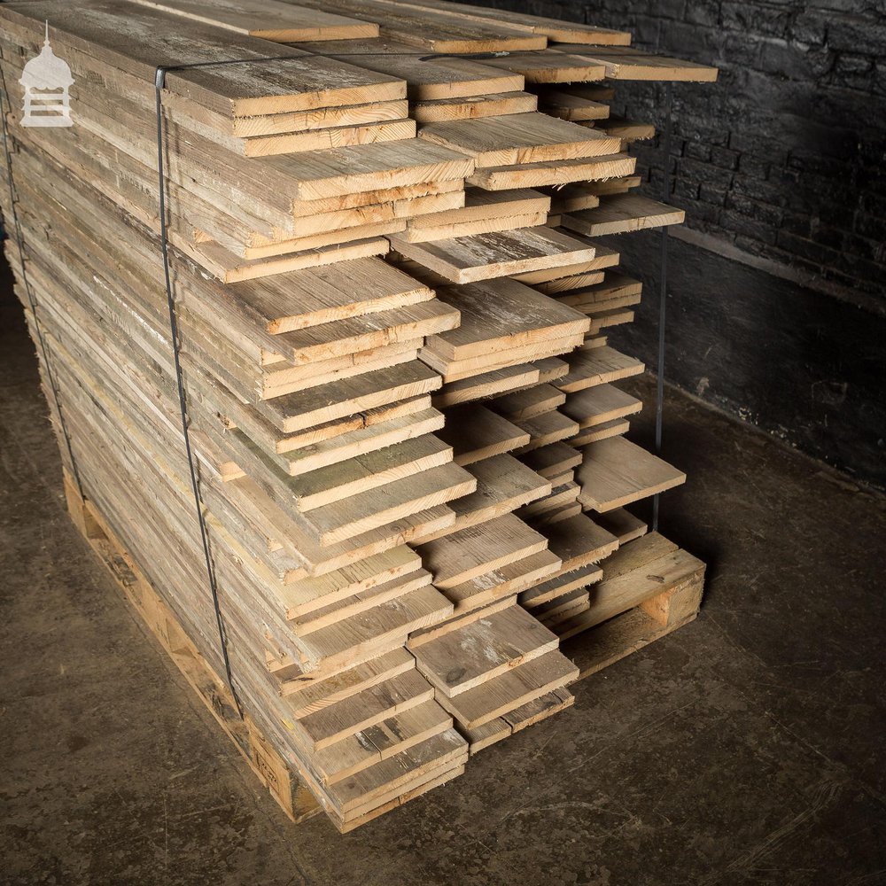 Batch of 54 Square Metres of Short Length Cut Scaffold Boards