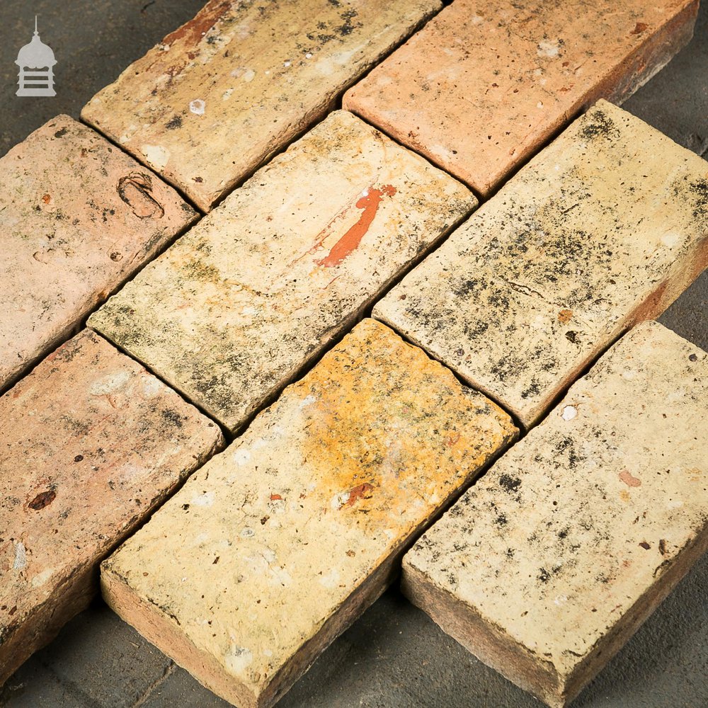 Original Reclaimed Handmade Buff Floorbricks