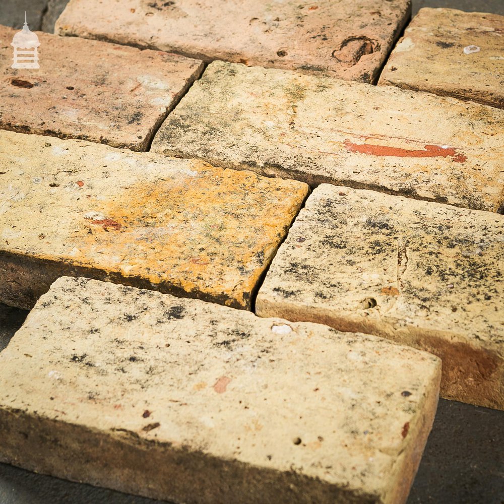 Original Reclaimed Handmade Buff Floorbricks