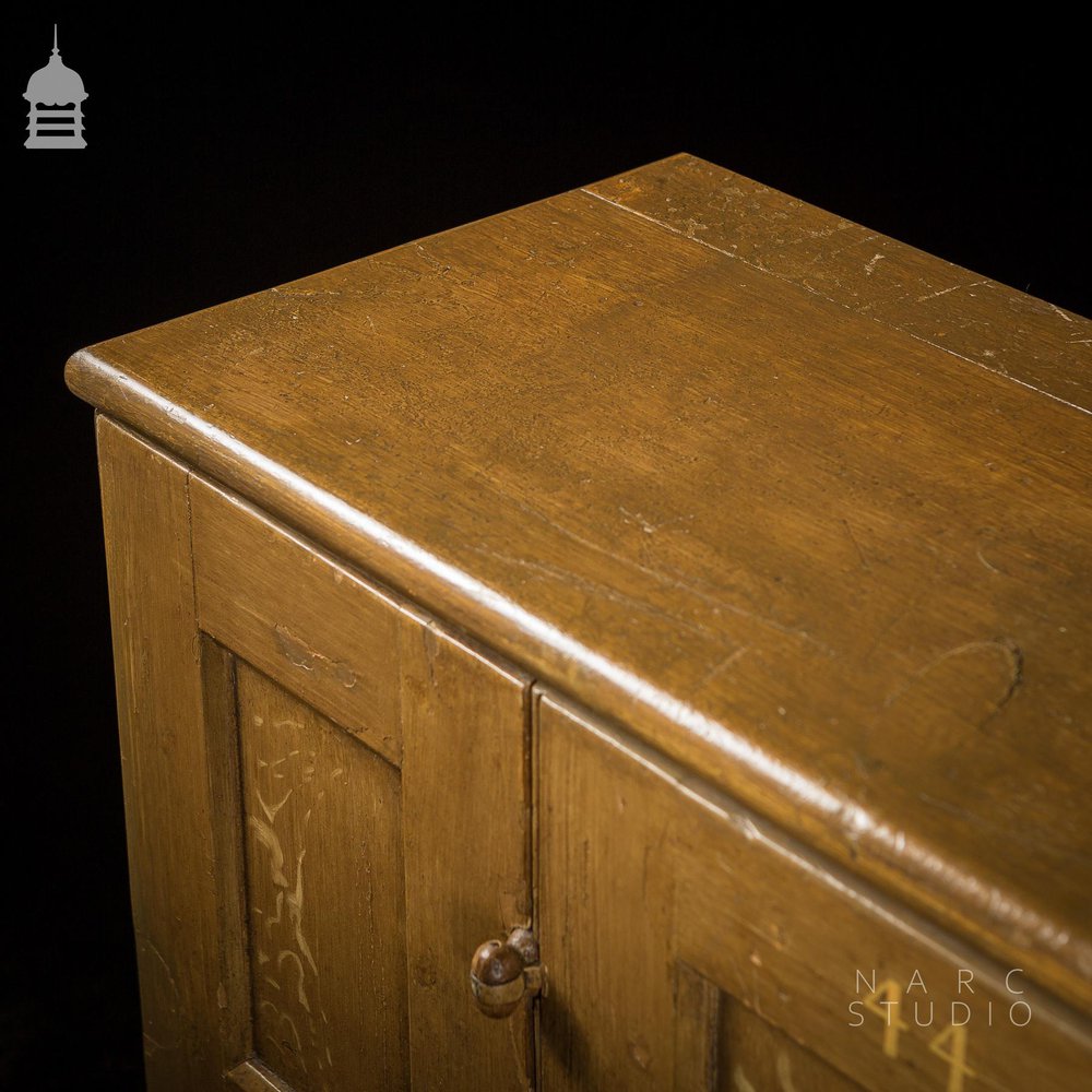 NARC STUDIO Scumble Glazed ‘Ebenezer Sideboard’ Built From Pew Components Dated 1868