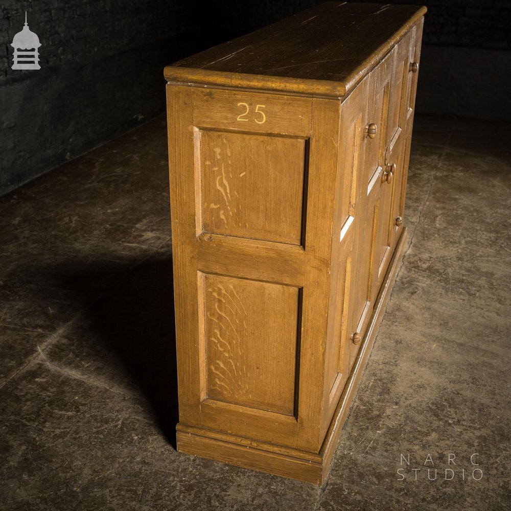 NARC STUDIO Scumble Glazed ‘Ebenezer Sideboard’ Built From Pew Components Dated 1868