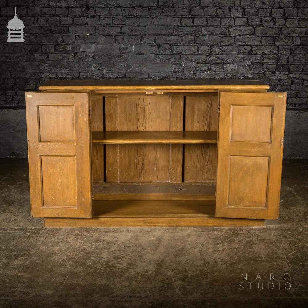 NARC STUDIO Scumble Glazed ‘Ebenezer Sideboard’ Built From Pew Components Dated 1868