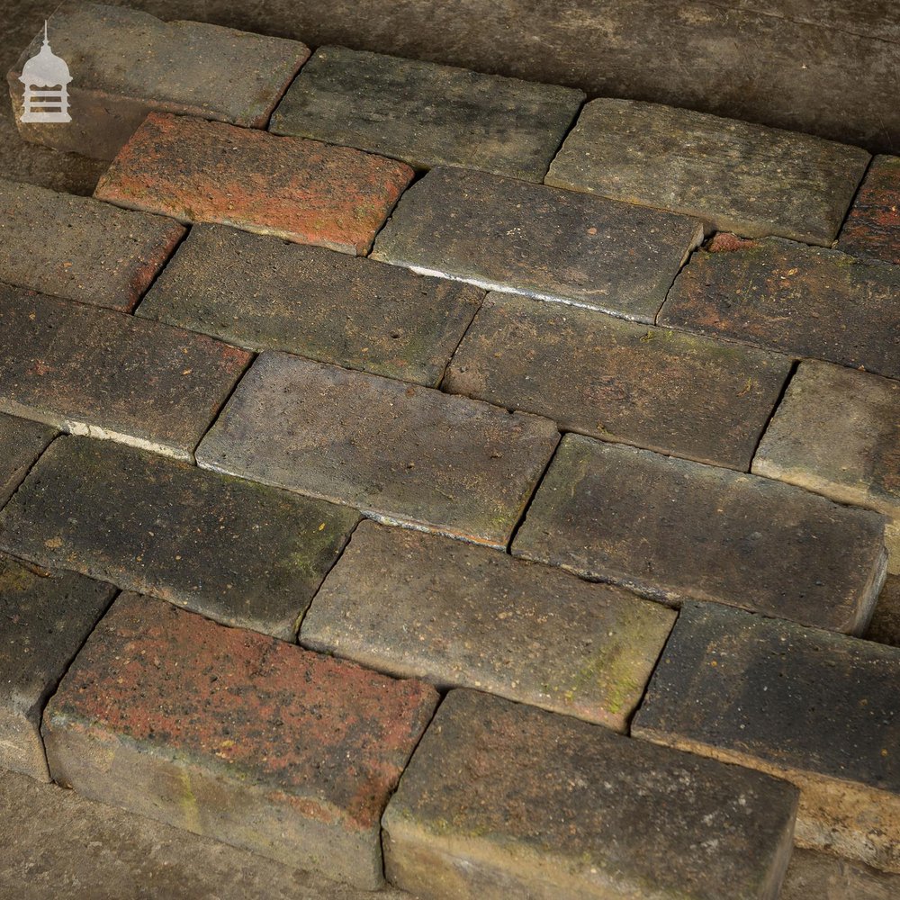 Batch of 538 Reclaimed Staffordshire Blue Floorbricks Floor Bricks