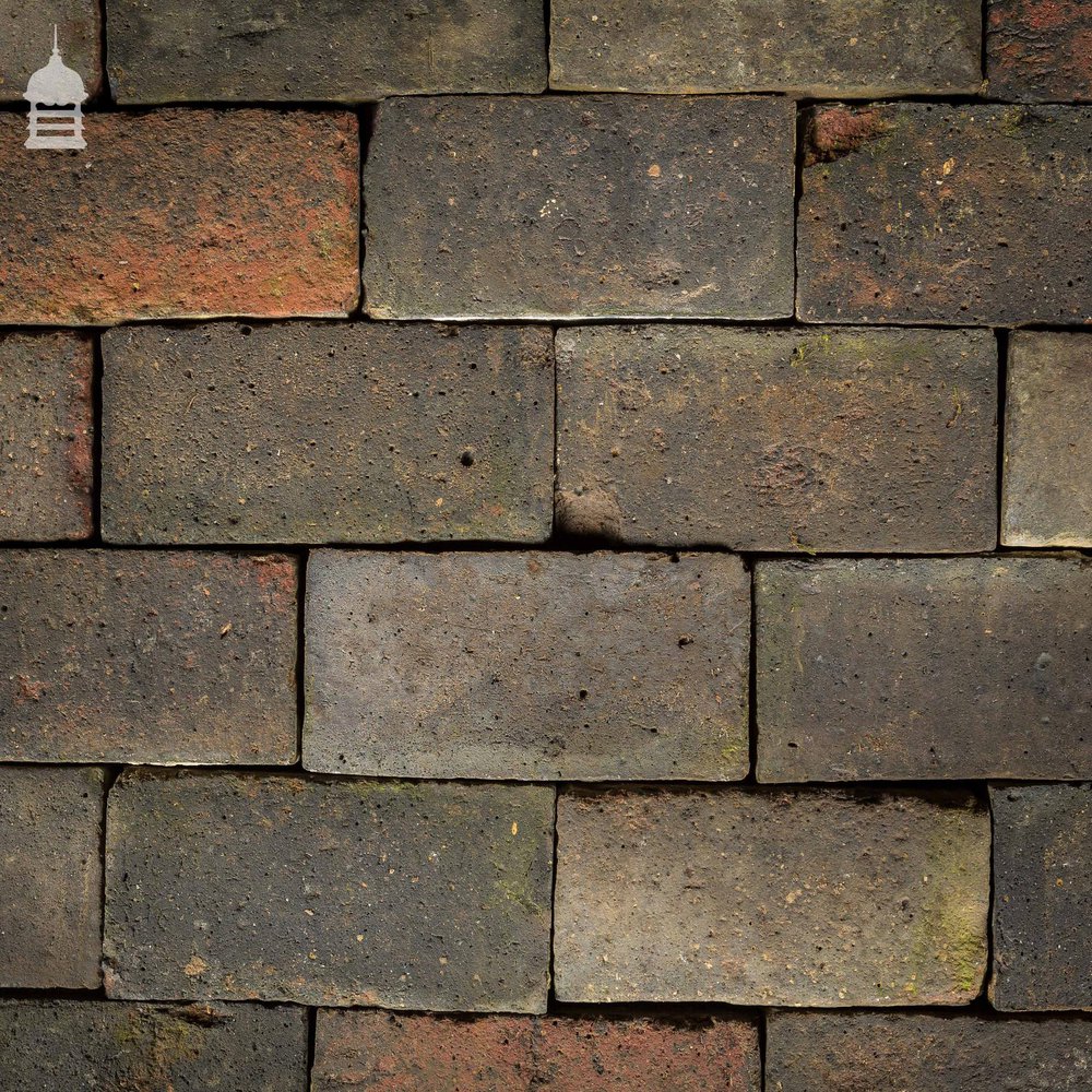 Batch of 538 Reclaimed Staffordshire Blue Floorbricks Floor Bricks