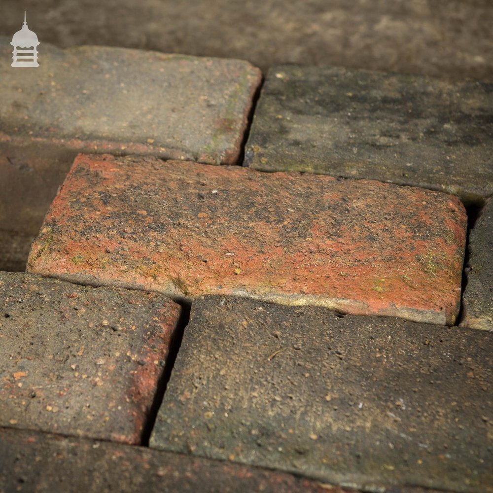 Batch of 538 Reclaimed Staffordshire Blue Floorbricks Floor Bricks