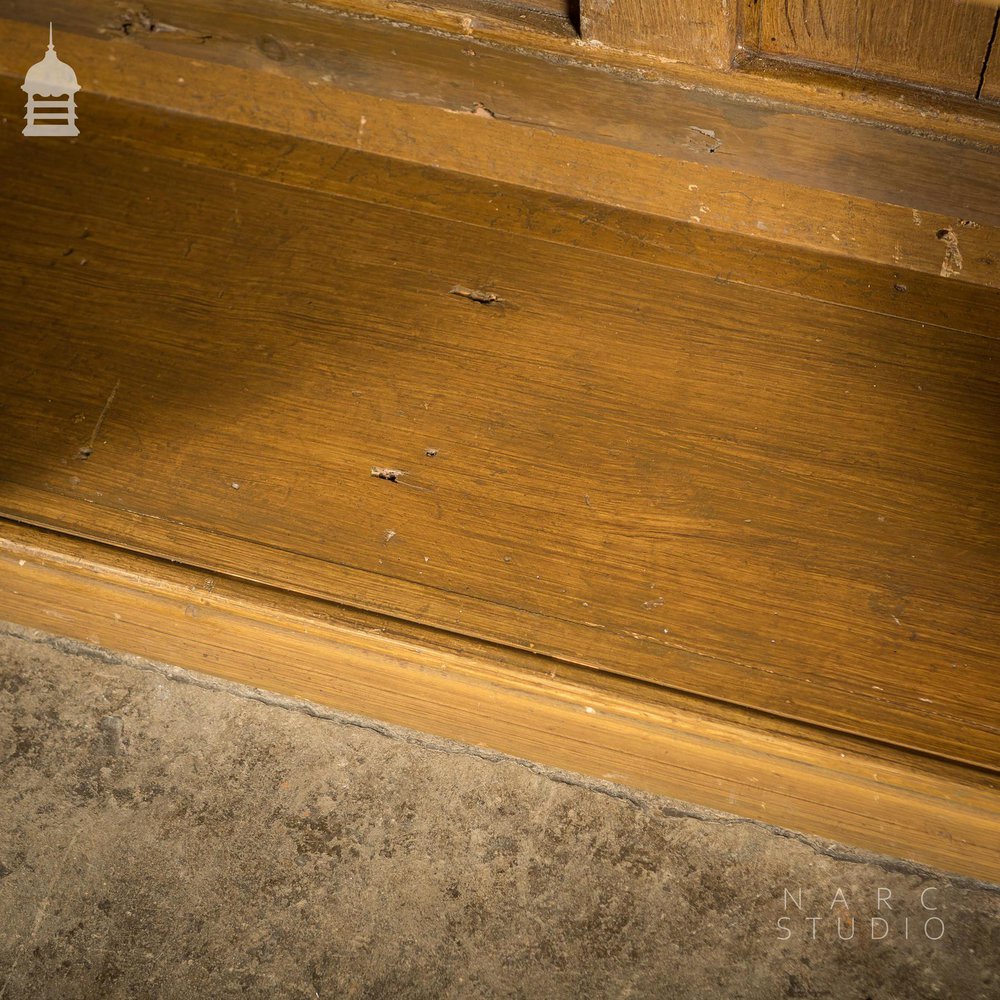 NARC STUDIO Scumble Glazed ‘Ebenezer Sideboard’ Built From Pew Components Dated 1868