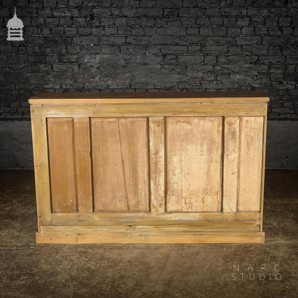 NARC STUDIO Scumble Glazed ‘Ebenezer Sideboard’ Built From Pew Components Dated 1868