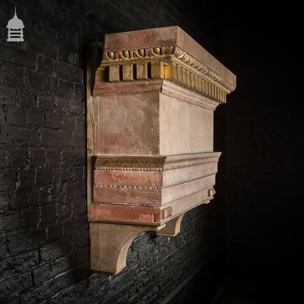 Early 19th C French Oak Chimney Hood