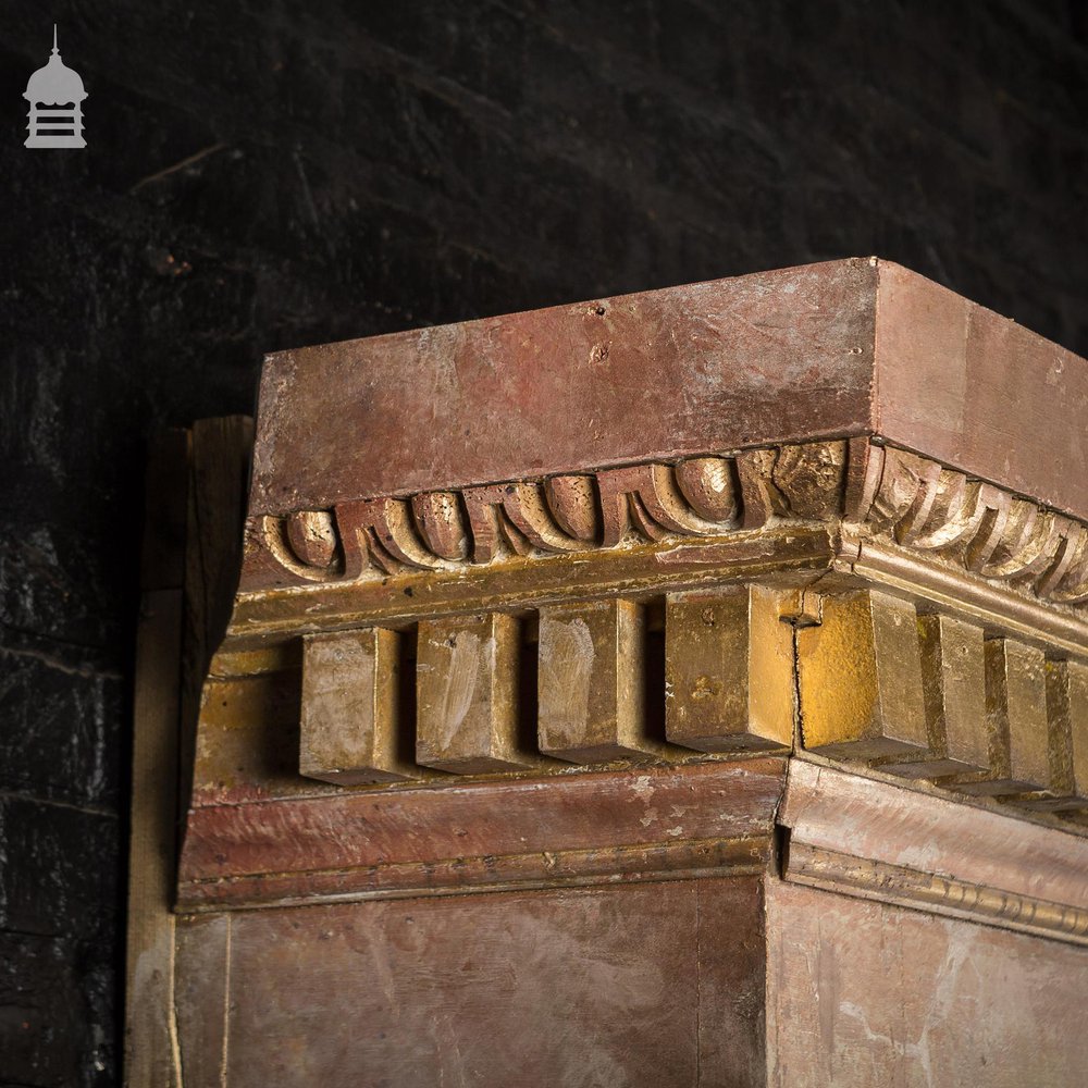 Early 19th C French Oak Chimney Hood