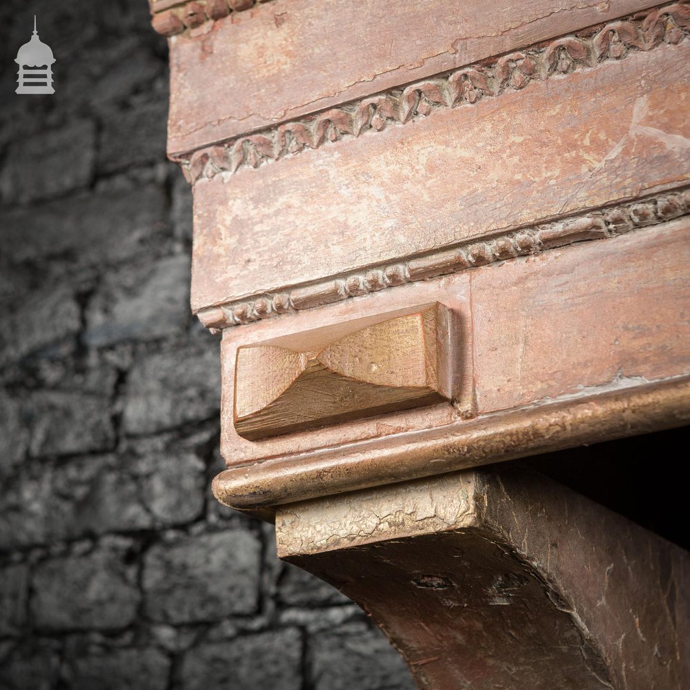 Early 19th C French Oak Chimney Hood