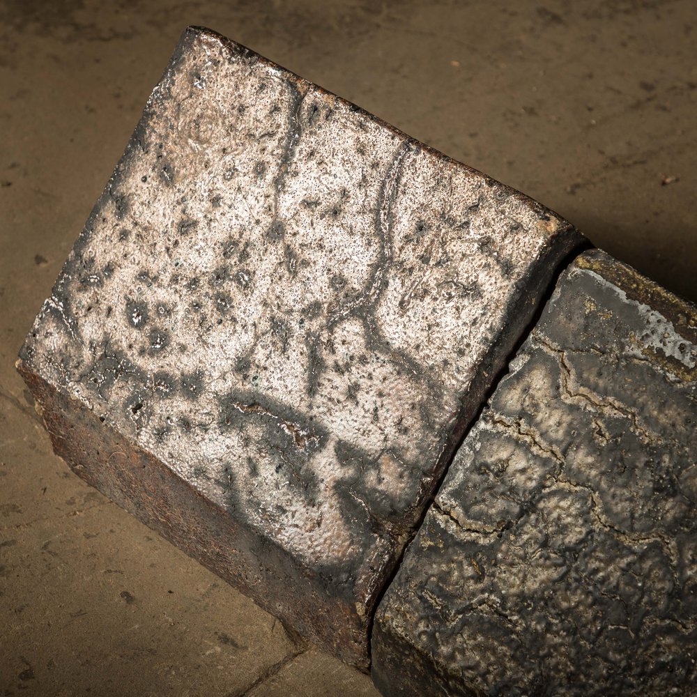 Triangle Wall Capping, Staffordshire Blue - A Run of 16 Metres