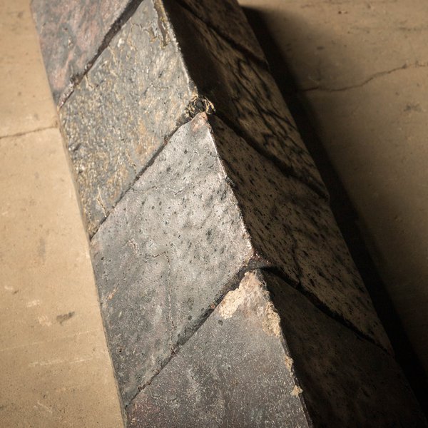 Triangle Wall Capping, Staffordshire Blue - A Run of 16 Metres